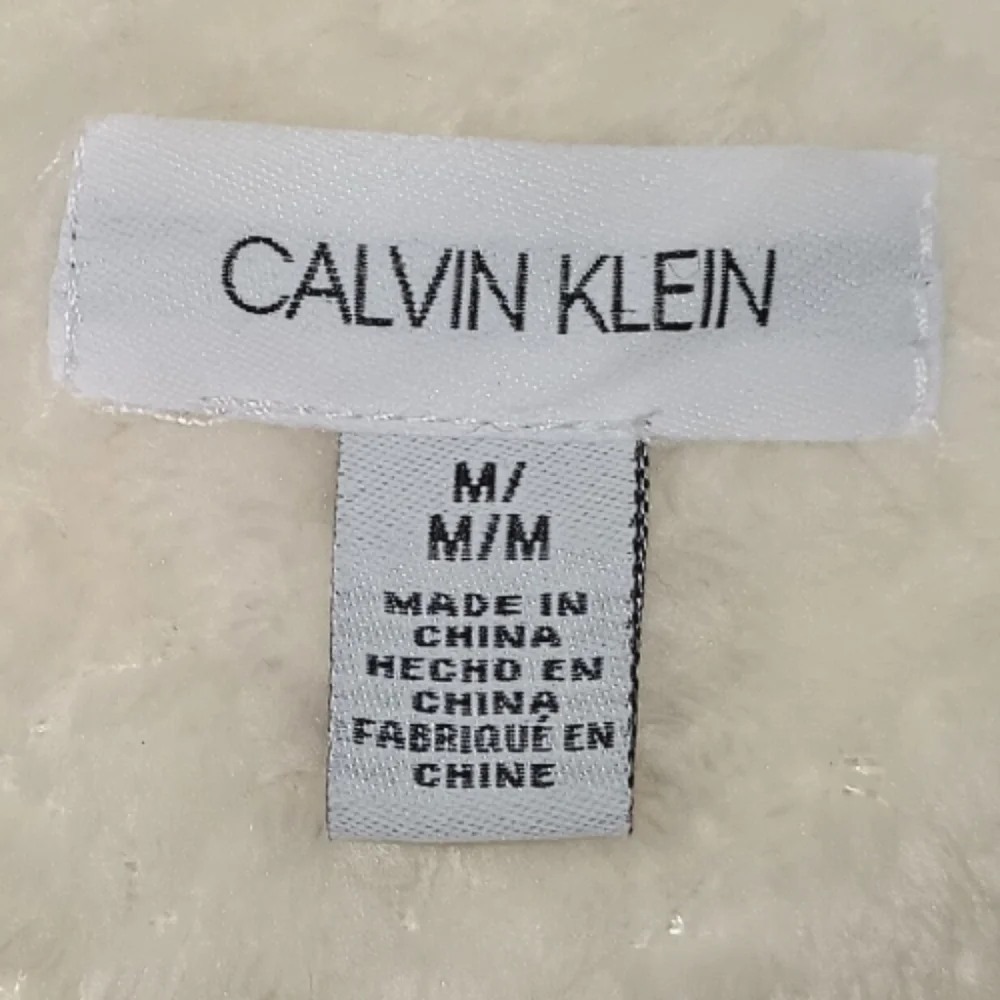 Calvin Klein | Fleece Full-Zip Vest | Ivory | Size Medium | EUC - Picture 9 of 10